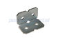 Iron / Brass Construction Hardware Stripping 90 Degree Angle Brackets For Factory