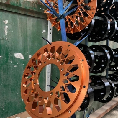 วงล้ออัลลูมิเนียมแม่นยํา CNC วงล้อจักรยานสําหรับการปรับปรุง